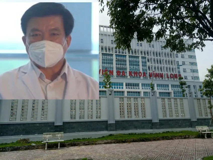 Đoàn Văn Hùng (cựu giám đốc BV đa khoa Vĩnh Long) bị cáo buộc nhận 1,4 tỉ đồng của công ty Việt Á. Ảnh: HD viet-a-vl.jpg