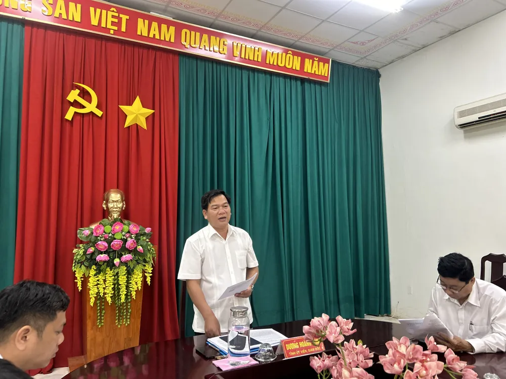 Ông Dương Hoàng Sum, Giám đốc Sở VHTT&DL tỉnh Trà Vinh. Ảnh: HD gd-so-vh-tra-vinh.jpg
