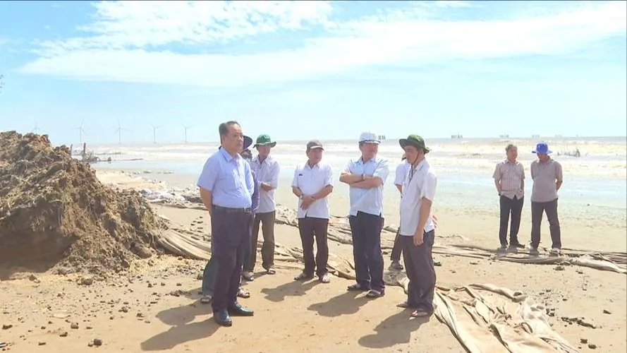 Trà Vinh công bố tình huống khẩn cấp sạt lở Cồn Nhàn