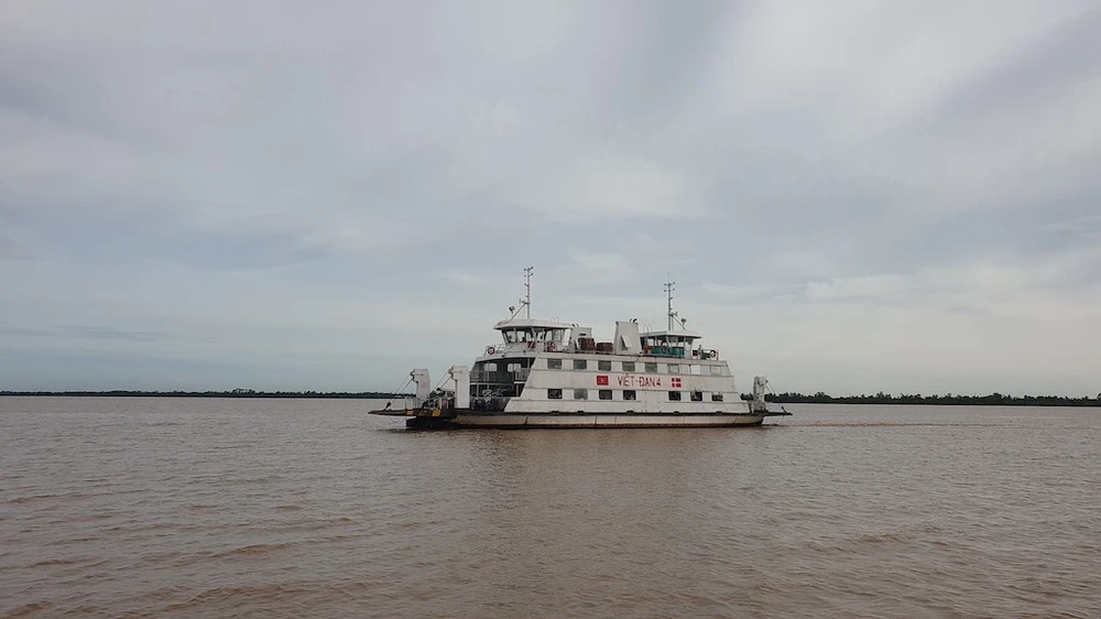 Tuyến đường hành lang ven biển trên địa bàn tỉnh Trà Vinh sẽ có điểm cuối (đoạn CD) giao với đường dẫn vào cầu Đại Ngãi. Ảnh: HD duong-hanh-lang-ven-bien.jpg