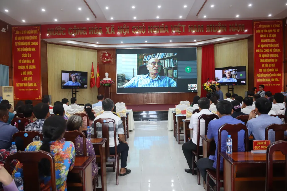 PGS-TS Vũ Thanh Ca, nguyên Vụ trưởng Vụ Hợp tác quốc tế và Khoa học công nghệ dẫn đề tại hội thảo (trực tuyến) hoi-thao-iuu-Ca.jpg