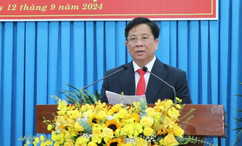 Ông Hồ Văn Mừng, tân Chủ tịch UBND tỉnh An Giang. Ảnh: HD chủ tịch UBND tỉnh An Giang hồ văn mừng.jpg