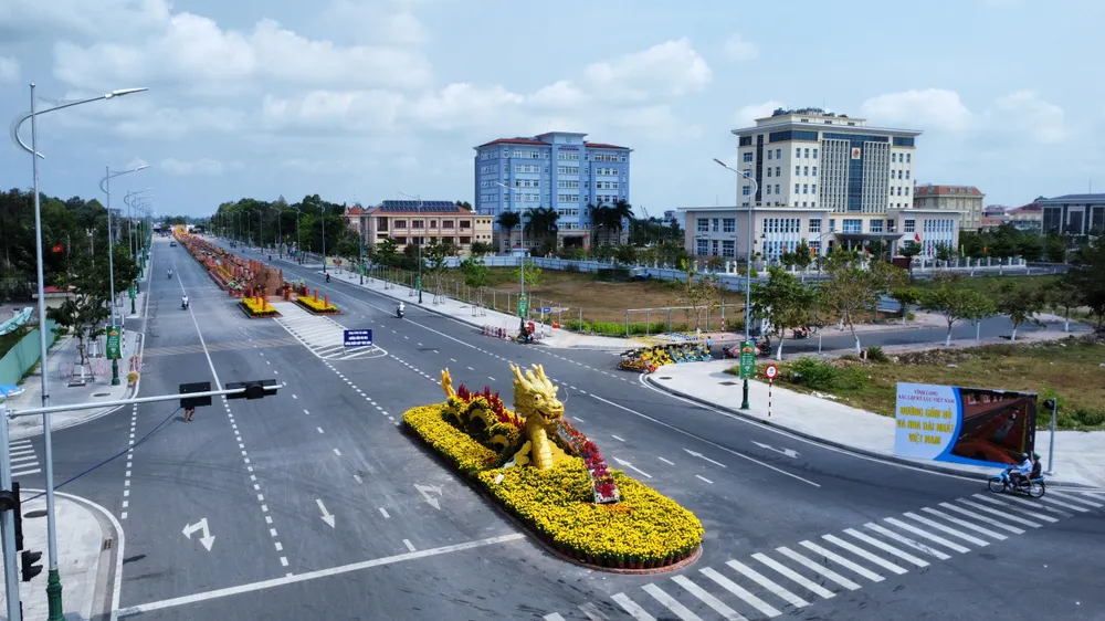 TP Vĩnh Long sẽ nhập Phường 2 vào Phường 1. Sau khi sắp xếp, TP Vĩnh Long có 10 phường. Ảnh: HD sắp xếp đơn vị hành chính vĩnh long