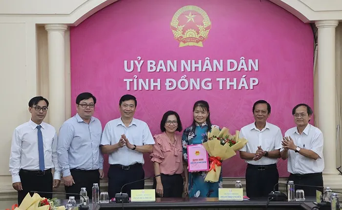 đồng tháp bổ nhiệm lãnh đạo