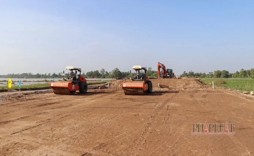 cao tốc Cần Thơ – Hậu Giang – Cà Mau sử dụng cát biển