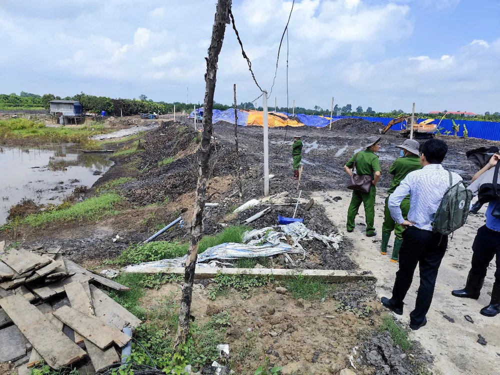 xả nước thải vỏ hột xoài, đồng tháo