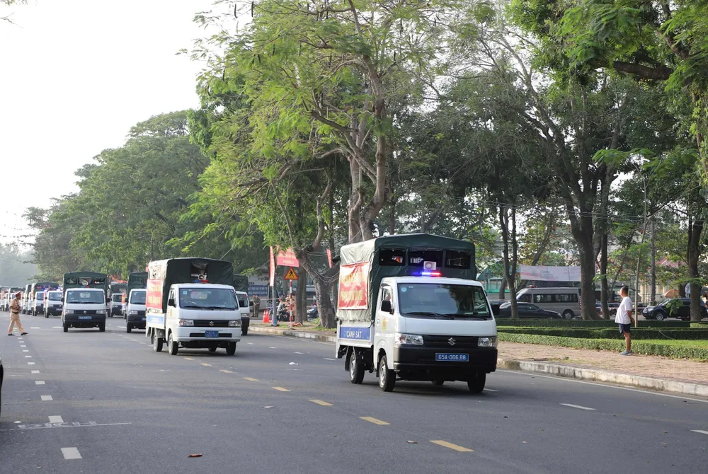 Công an tp Cần Thơ,ra quân,trấn áp tội phạm,tết nguyên đán,bính ngọ 2026