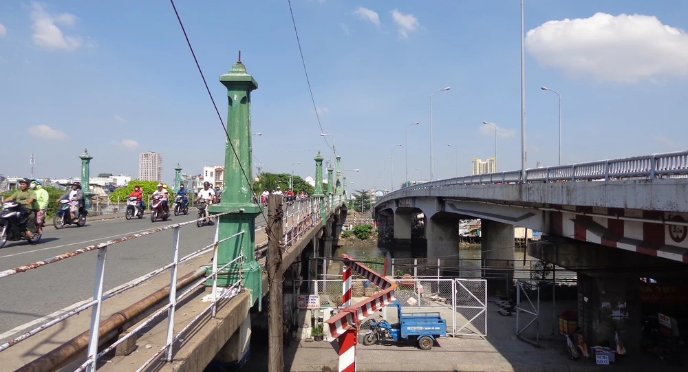 Bắt đầu xây cầu Nhị Thiên Đường 1 mới ảnh 3