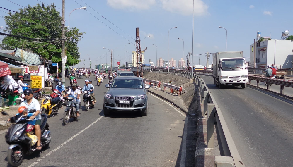 Bắt đầu xây cầu Nhị Thiên Đường 1 mới ảnh 4