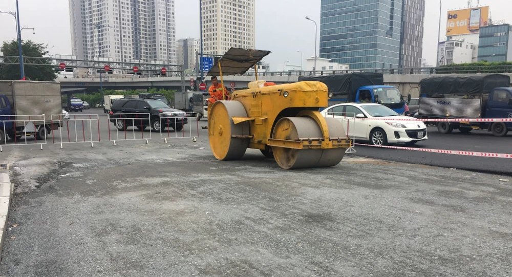 Hoàn thiện nâng cấp đường Võ Văn Kiệt đón Tết Tây ảnh 5