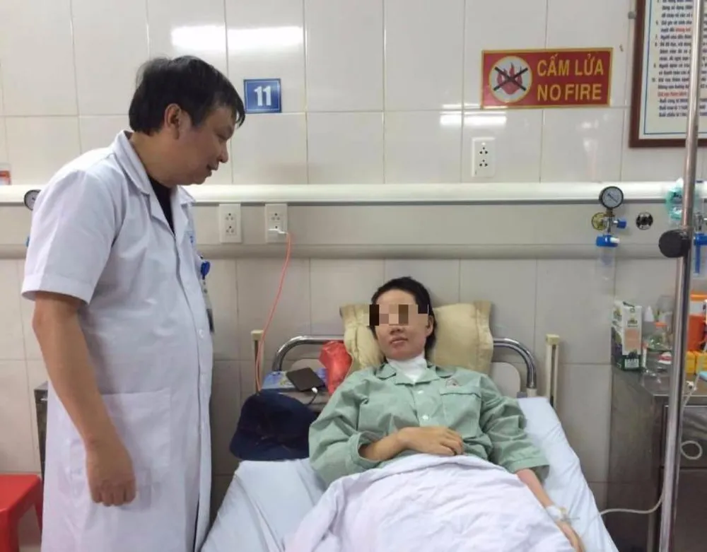 nạn nhân vụ nổ bóng bay