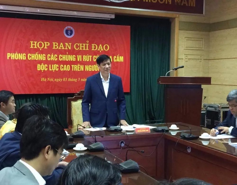 Thứ trưởng Long phát biểu chỉ đạo sáng 3-3