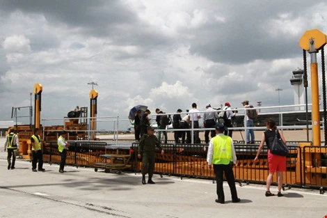 Thắt chặt 4 vòng an ninh các nơi Tổng thống Mỹ đến ảnh 15