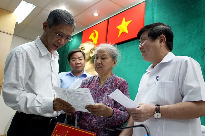 Chủ tịch UBND TP Nguyễn Thành Phong