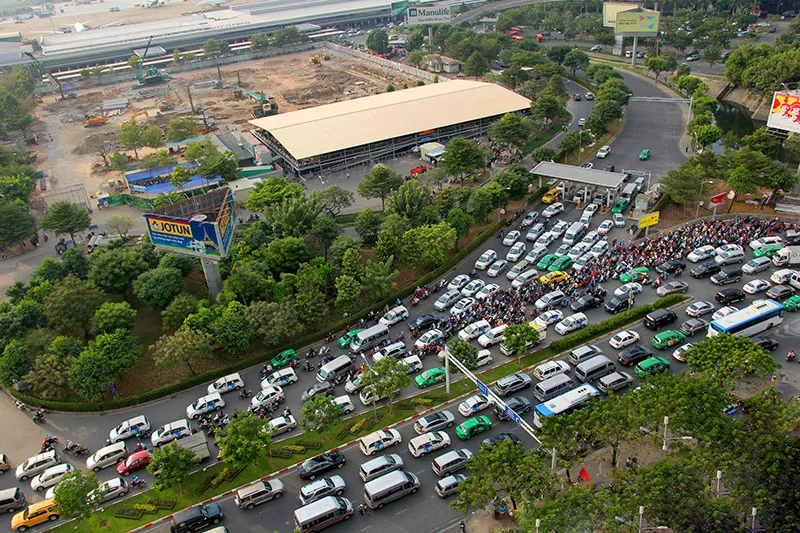 Xây cầu vượt thép gần sân bay Tân Sơn Nhất, giảm kẹt xe ảnh 1 Xây cầu vượt thép gần sân bay Tân Sơn Nhất, giảm kẹt xe ảnh 1