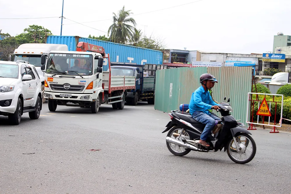 Va chạm như “cơm bữa” tại ngã tư “tử thần” An Sương ảnh 3 Va chạm như “cơm bữa” tại ngã tư “tử thần” An Sương ảnh 3