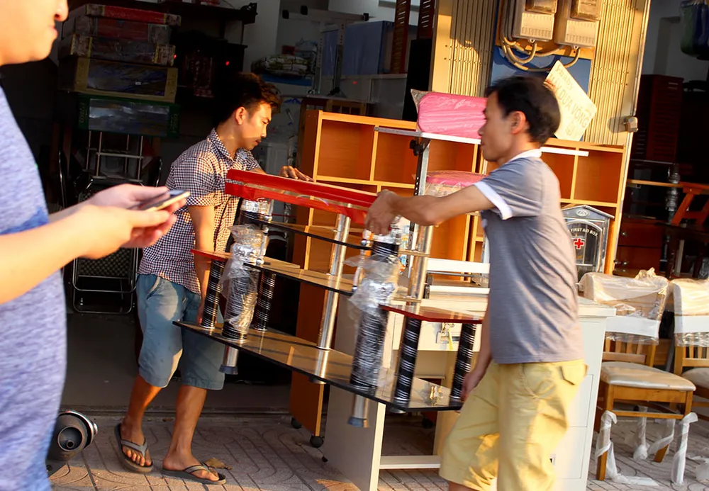 Quận Bình Tân mạnh tay phạt vi phạm vỉa hè ảnh 3