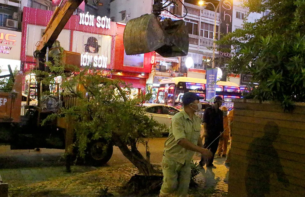 Quận 1 cẩu hàng rào quán cà phê Starbucks ảnh 7