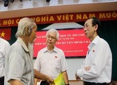 ĐBQH thông tin với cử tri huyện Bình Chánh về dự án Sing Việt