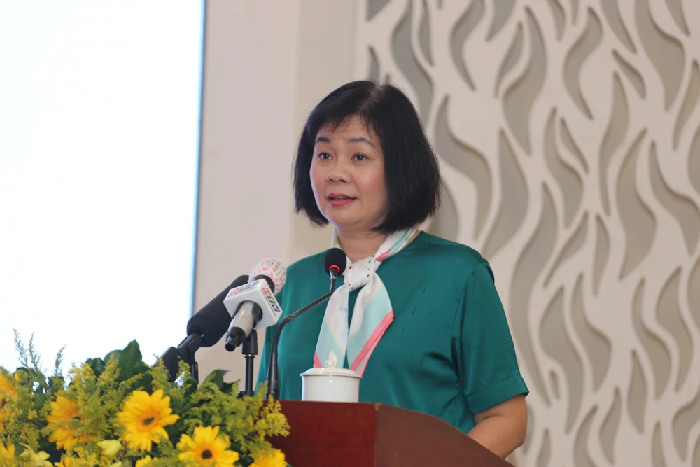 Nhà báo Lý Việt Trung, Tổng Biên tập Báo Phụ nữ TP.HCM. Ảnh: THU THẢO