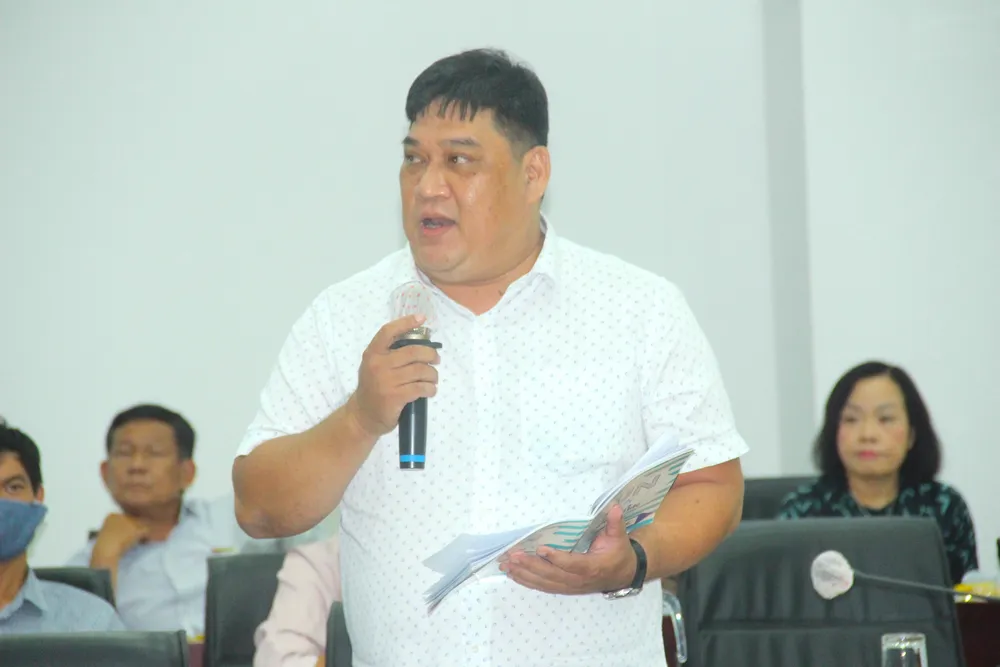 Ông Hồ Nam, Phó Chủ nhiệm Uỷ ban kiểm tra Thành uỷ TP.HCM. Ảnh: LÊ THOA