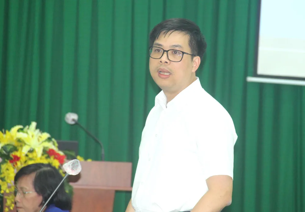 PGS.TS Phạm Tiến Đạt, Hiệu trưởng Trường Đại học Tài chính – Maketing. Ảnh: LÊ THOA