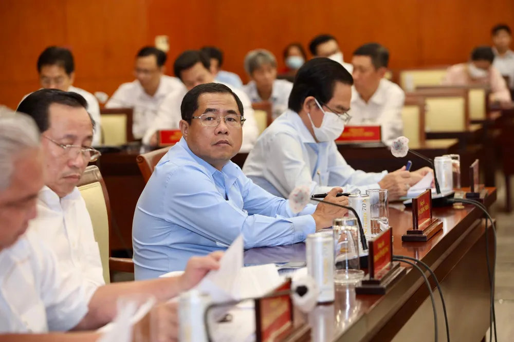 Các đại biểu tham dự hội nghị, sáng 17-8. Ảnh: NGUYỆT NHI