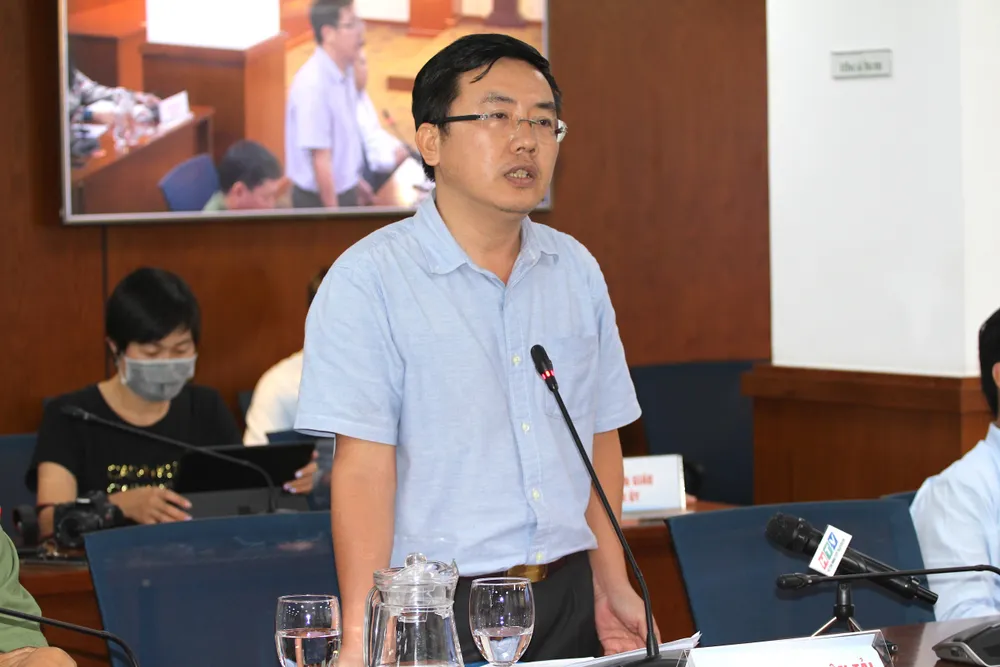 Ông Ngô Hải Đường, Trưởng phòng quản lý khai thác hạ tầng giao thông đường bộ. Ảnh: NGUYỄN NHÂN