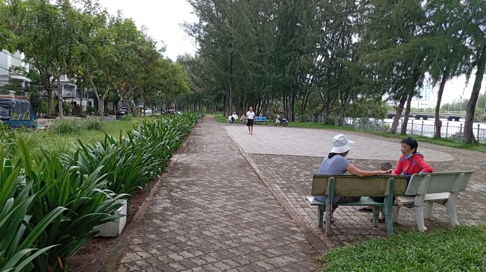 Khu vực dự kiến làm phố đêm Trung Sơn, huyện Bình Chánh. Ảnh: NHƯ QUỲNH Chủ tịch TP.HCM chỉ đạo về đề án phố đêm Trung Sơn, Bình Chánh-pho-dem-trung-son-binh-chanh