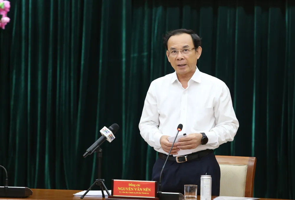 Bí thư Nguyễn Văn Nên: ‘Con tàu’ Nghị quyết 98 chở theo ‘tảng đá’ to, sẽ không thể tăng tốc-con-tau-nghi-quyet-98