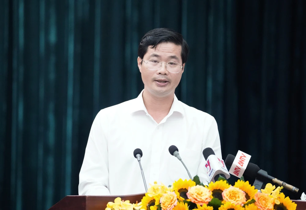 Ông Nguyễn Ngọc Tuấn, Chủ tịch UBND phường Hiệp Bình Chánh, TP Thủ Đức. Ảnh: THUẬN VĂN chu-tich-phan-van-mai-5.jpg