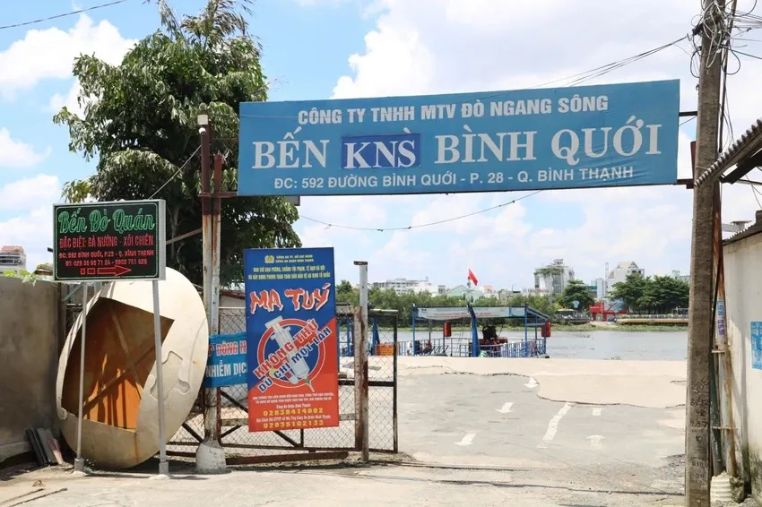 Bến phà Bình Quới đang tạm ngưng hoạt động. Ảnh: ĐÀO TRANG Quận Bình Thạnh xem xét kiến nghị UBND TP.HCM cho phà Bình Quới hoạt động trở lại-pha-binh-quoi.jpg