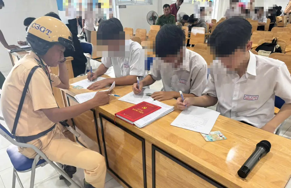 Công an huyện Củ Chi tạm giữ 66 xe máy của học sinh đang đậu trong bãi xe nhà trường-huyen-cu-chi.jpg