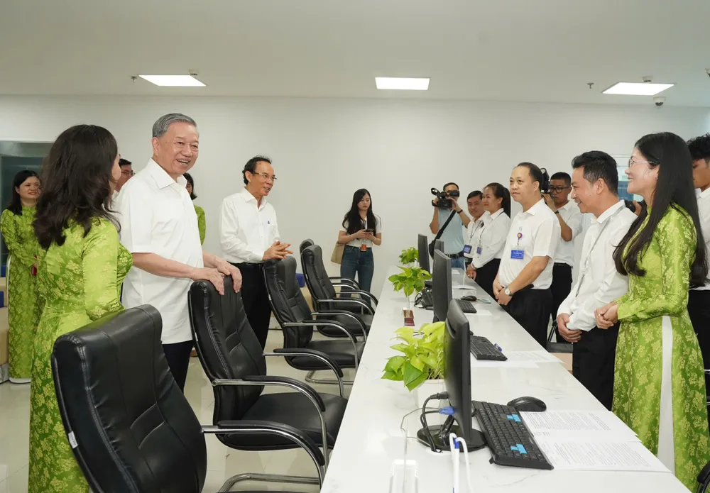 Tổng Bí thư Tô Lâm làm việc với phường Xuân Hòa, TP.HCM