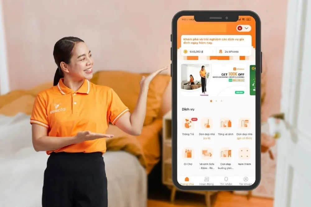 bTaskee - Ứng dụng gia đình uy tín Việt Nam