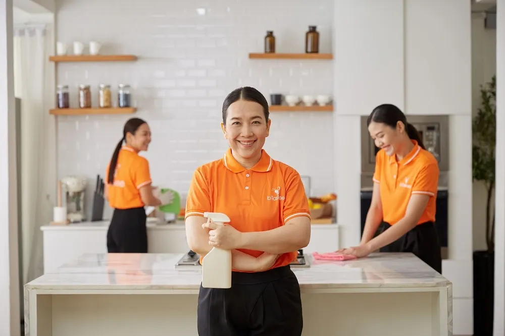 Đội ngũ cộng tác viên của bTaskee đều đã thông qua quy trình đào tạo bài bản