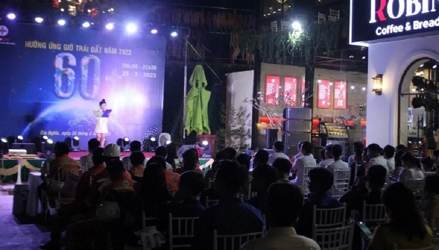 Giờ Trái đất 2023 nhận được sự tham gia tích cực của các cơ quan, đơn vị, doanh nghiệp và người dân trên địa bàn