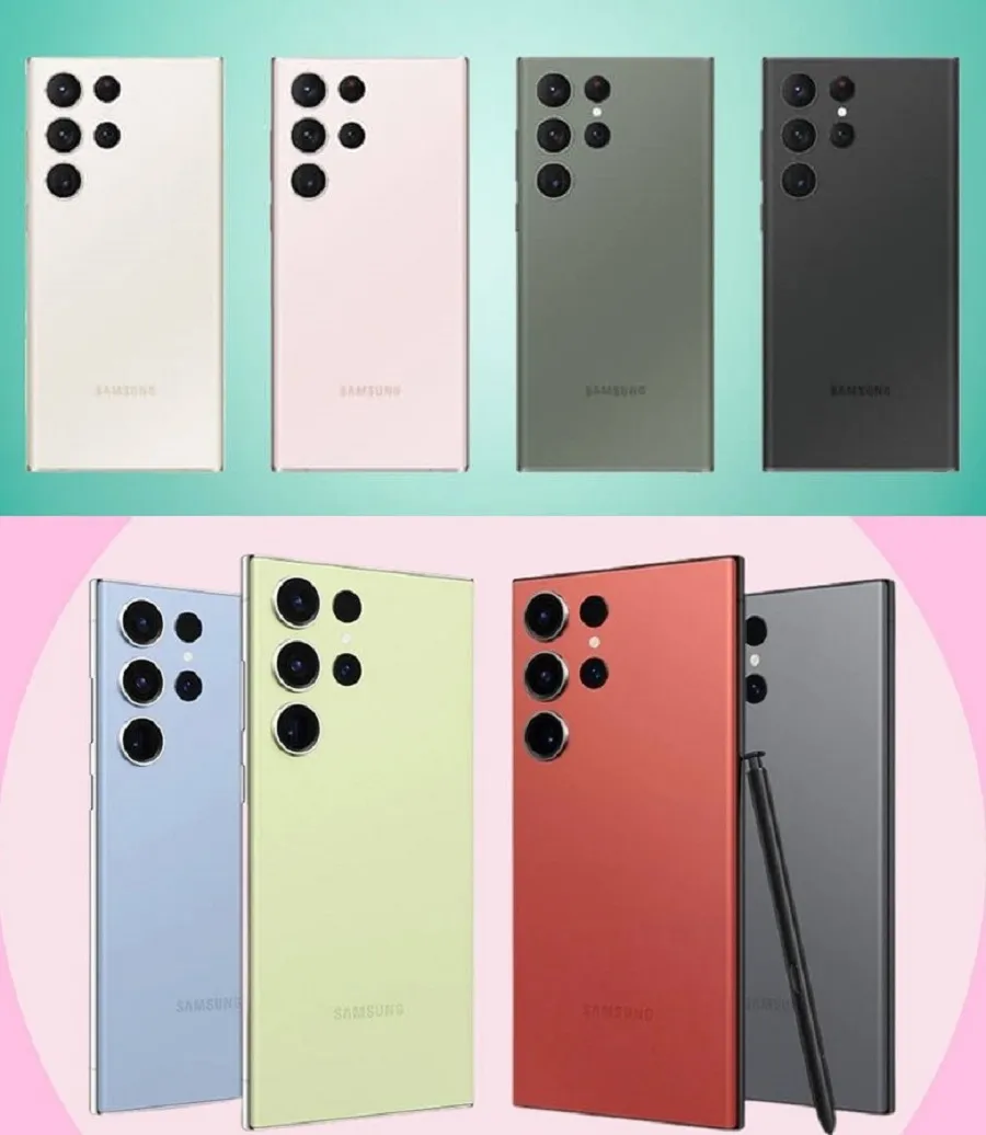Các phiên bản màu mặc định và độc quyền của S23 Ultra