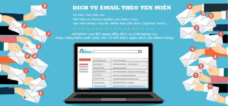 ADTIMIN cung cấp dịch vụ email tên miền chất lượng cao ADTIMIN cung cấp dịch vụ email tên miền chất lượng cao