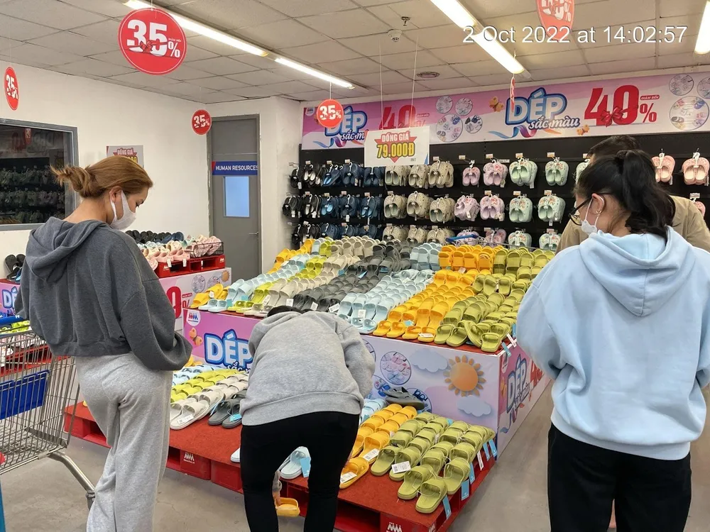 Các sản phẩm của Vietmadeco được bày bán tại Aeon Mall và Lottemart