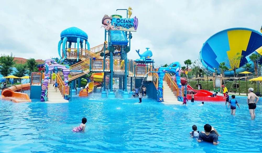 Công viên nước Wonderland Water Park quy mô 7ha với nhiều trò chơi mới lạ, hấp dẫn sẽ đón khách từ đầu tháng 8-2023