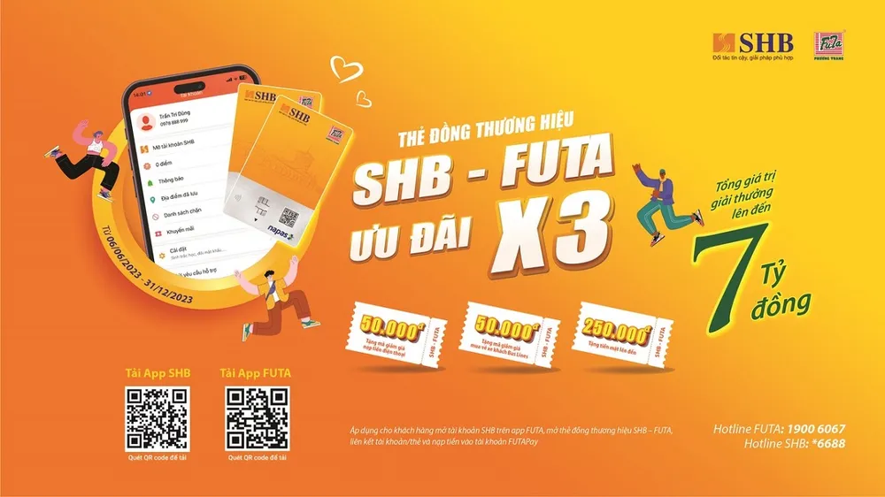 SHB và Phương Trang tung &apos;cơn mưa&apos; ưu đãi cho khách hàng