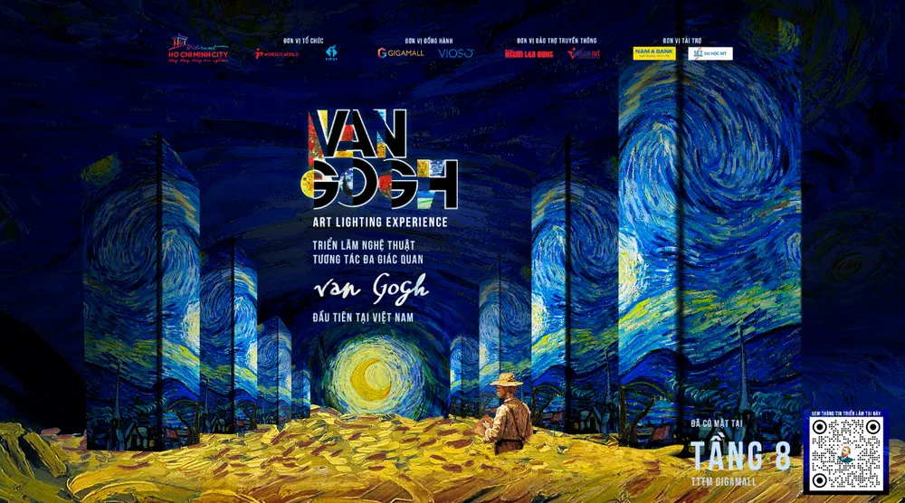 Triển lãm nghệ thuật tương tác tranh của Van Gogh