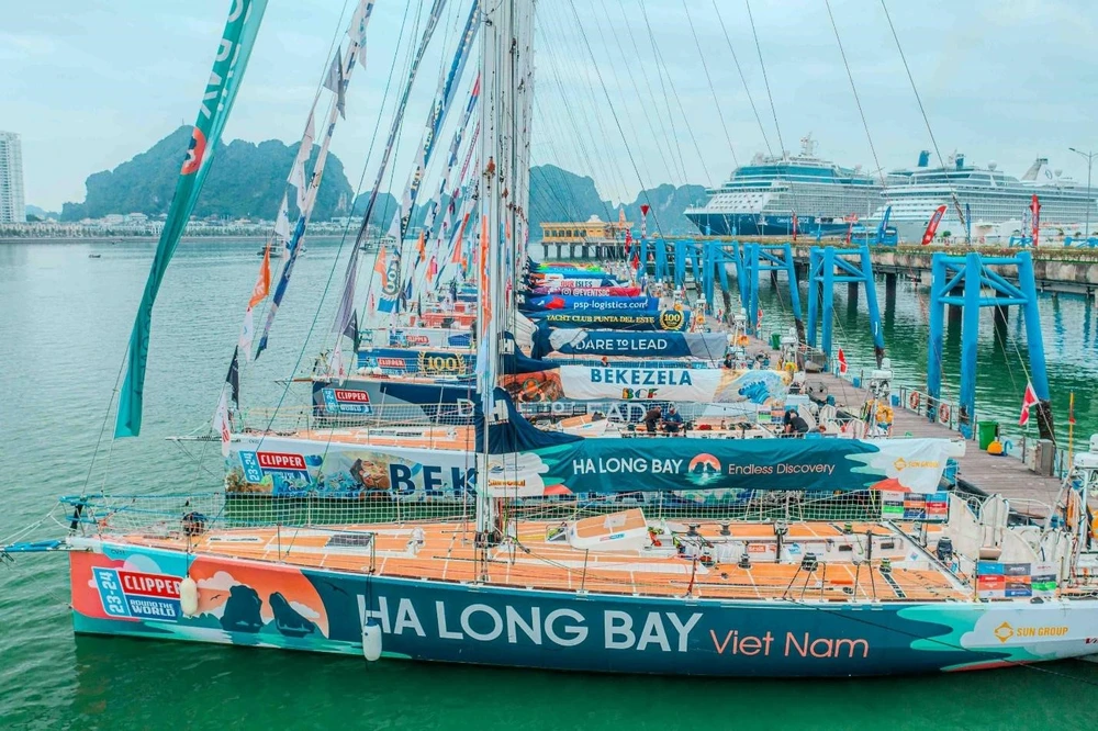 Cảng tàu khách quốc tế Hạ Long được lựa chọn là điểm dừng chân của Clipper Race nhờ hạ tầng bài bản, quy mô Có sân bay, cảng tàu quốc tế, Quảng Ninh 'mở lối' cho du lịch cất cánh ngay đầu năm 2024
