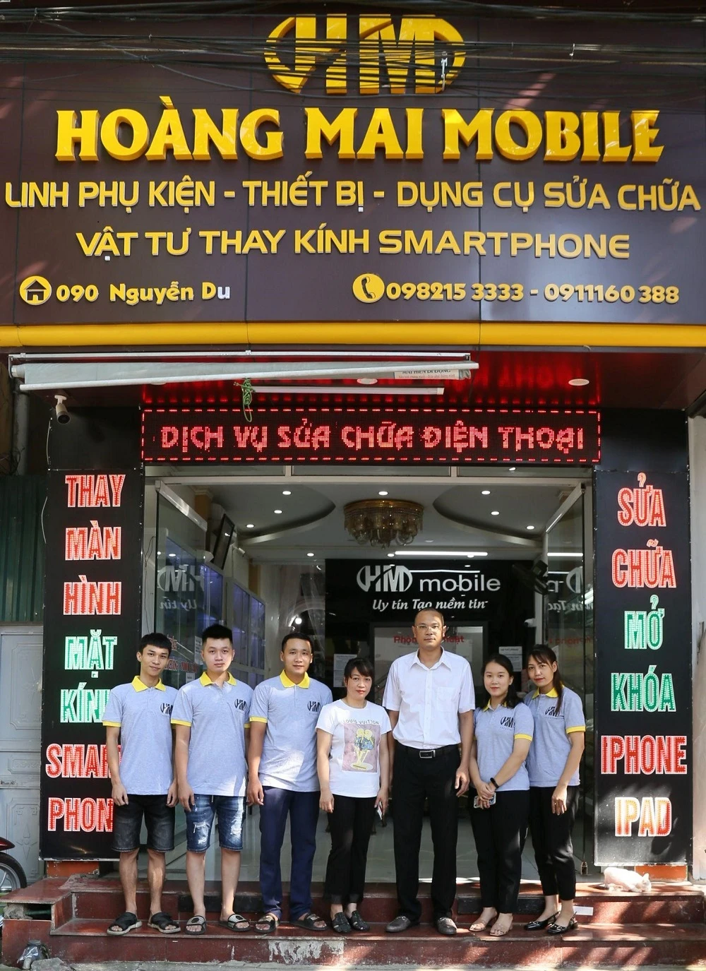 Hoàng Mai Mobile sở hữu đội ngũ nhân viên luôn tận tình phục vụ khách hàng. Ông chủ Hoàng Mai Mobile: ‘Nhân sự giỏi nghề giúp thương hiệu phủ sóng rộng khắp’