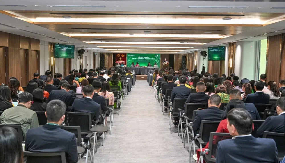 Hội nghị đại biểu người lao động Trụ sở chính Vietcombank năm 2024 thành công tốt đẹp