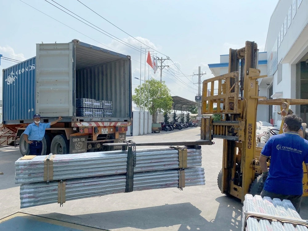 Ống luồn dây điện G.I Cát Vạn Lợi được xuất khẩu sang nhiều nước Ống thép luồn dây điện Cát Vạn Lợi: Bảo vệ an toàn cho công trình xây dựng