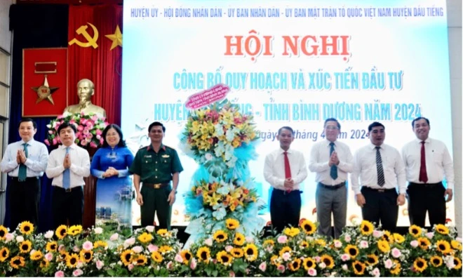 Công bố quy hoạch xây dựng vùng huyện Dầu Tiếng đến năm 2040