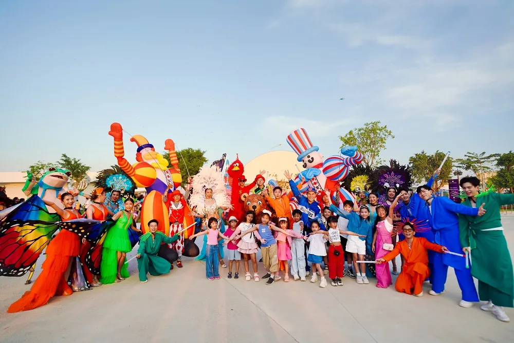 Các trò chơi hiện đại, vui nhộn cùng khu trò chơi vận động liên hoàn trong không gian City Park chính lãnh thổ dành riêng cho các bạn nhỏ. Vui lễ 30-4 kiểu mới tại “trung tâm mới” The Global City
