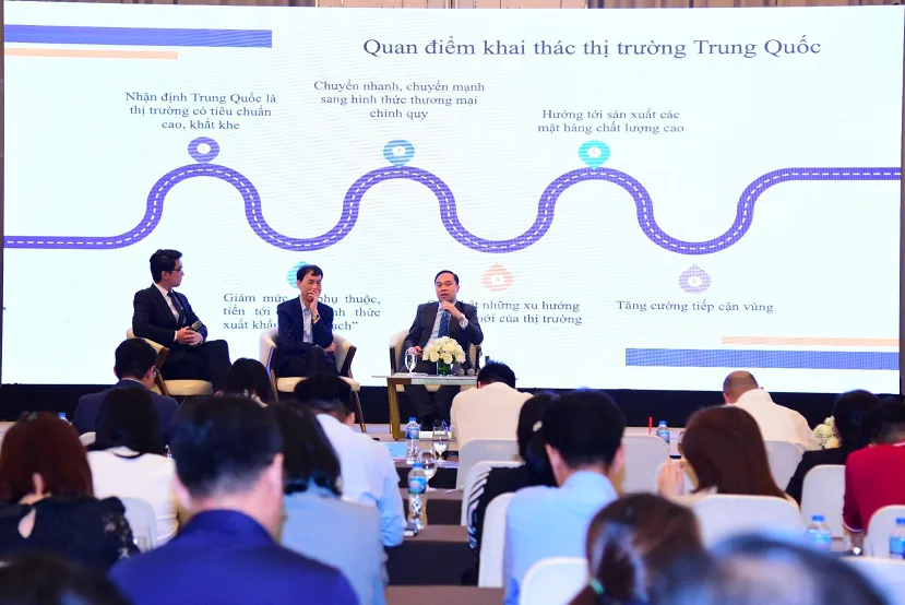 Góc nhìn toàn diện về mối quan hệ kinh tế giữa Việt Nam - Trung Quốc được thảo luận tại Phiên 3 của Sự kiện Diễn đàn 200 doanh nghiệp thảo luận triển vọng thị trường xuất nhập khẩu